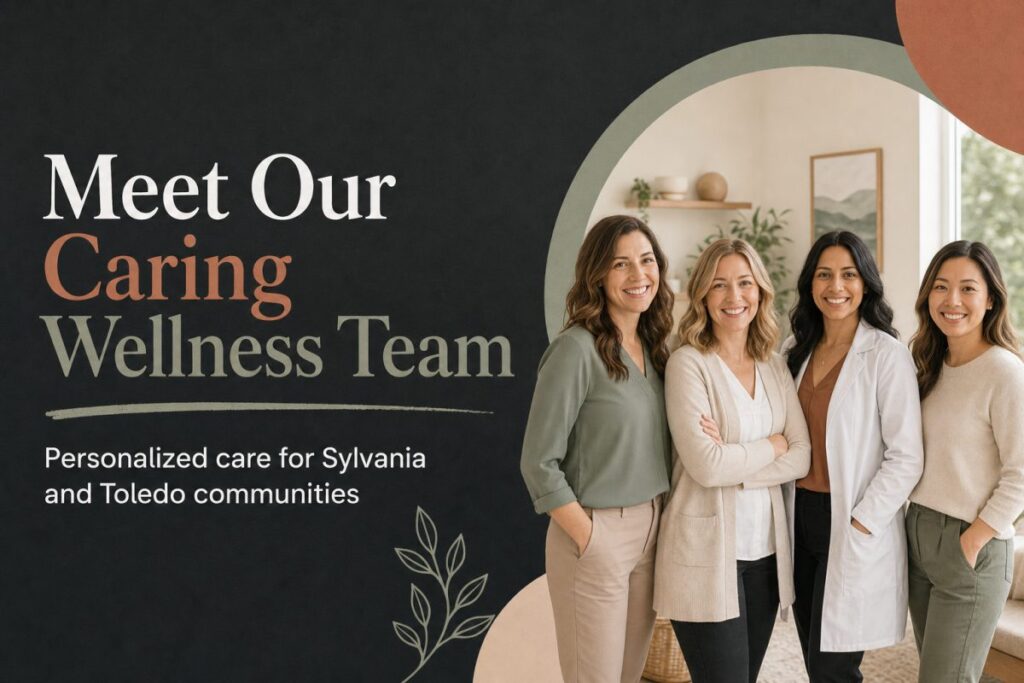 Image suggestion: Photo of New Beginnings Wellness Clinic team smiling warmly in a bright, modern clinic space