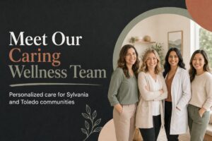 Image suggestion: Photo of New Beginnings Wellness Clinic team smiling warmly in a bright, modern clinic space