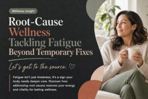 Root-Cause Wellness: Tackling Fatigue Beyond Temporary Fixes