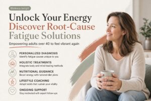 Unlocking Energy: Root-Cause Solutions for Chronic Fatigue in Adults Over 40